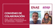 Nuevo convenio de colaboración entre ENAE y AMEP para fomentar la formación en las mujeres profesionales de la Región